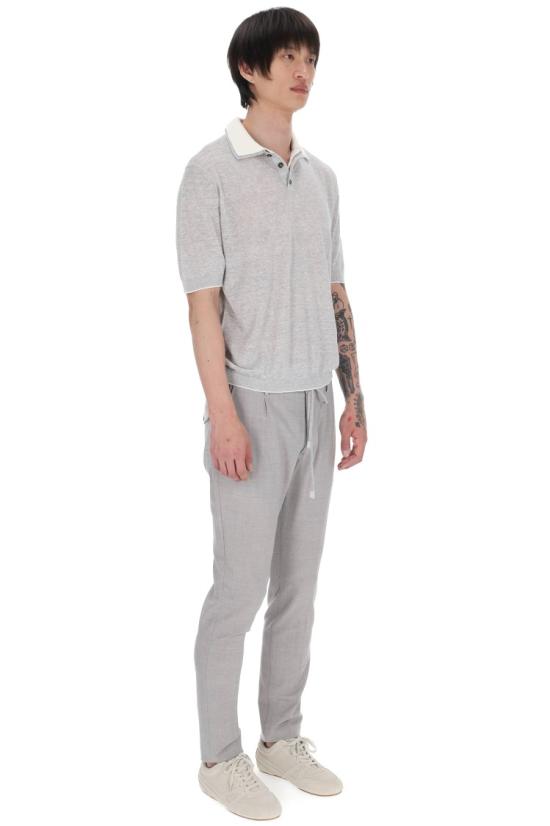 26SS 일레븐티 폴로 티셔츠 M76POLM01 MAG0M059 213 01 White - ELEVENTY