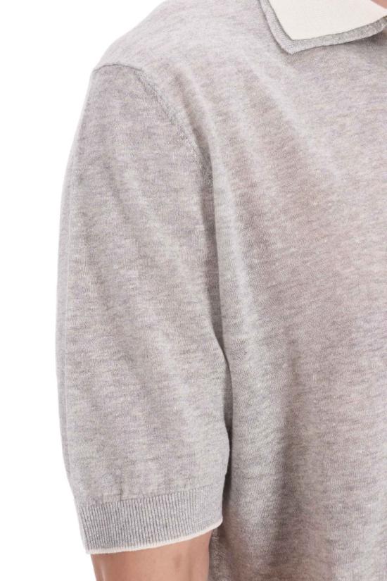 26SS 일레븐티 폴로 티셔츠 M76POLM01 MAG0M059 213 01 White - ELEVENTY