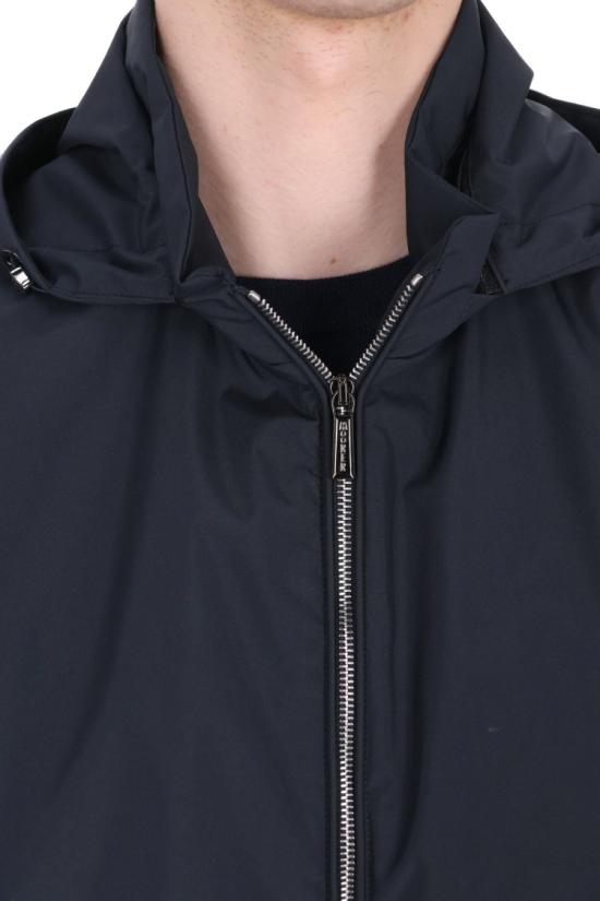26SS 무레르 자켓 LUIS STPBLU Black - MOORER