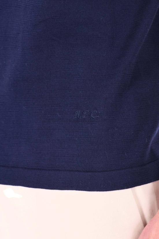 26SS 아페쎄 폴로 티셔츠 COHNW H23478 2IAK DARK NAVY Black - A.P.C.
