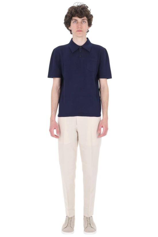 26SS 아페쎄 폴로 티셔츠 COHNW H23478 2IAK DARK NAVY Black - A.P.C.