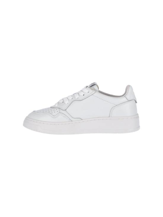 26FW 오트리 메달리스트 로우 레더 스니커즈 AULWML08 White - AUTRY