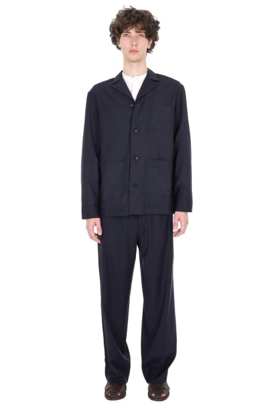 26SS 오피신 제네랄 자켓 MTLG401DARK NAVY Black - OFFICINE GENERALE