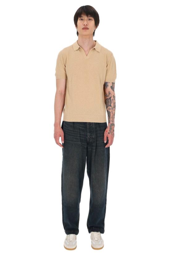 26SS 드루모어 폴로 티셔츠 D9SP146L130 Neutrals - DRUMOHR