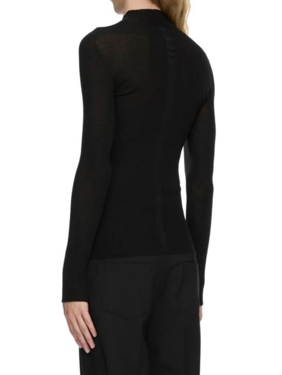 26FW 릭 오웬스 니트웨어 RU02F4638 RIBM Black - RICK OWENS