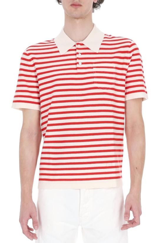 26SS 아페쎄 폴로 티셔츠 COHNX H23476 2TAW ECRU ROUGE Pink