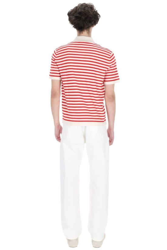 26SS 아페쎄 폴로 티셔츠 COHNX H23476 2TAW ECRU ROUGE Pink - A.P.C.