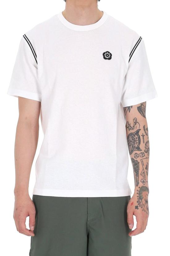 26SS 겐조 Boke Flower 2.0 자수 티셔츠 FG55TS5084SK01 White