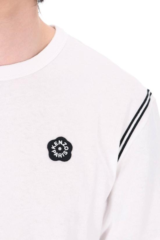 26SS 겐조 Boke Flower 2.0 자수 티셔츠 FG55TS5084SK01 White - KENZO
