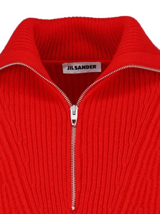 26FW 질샌더 니트웨어 J22GP0291 J14848626 Red - JIL SANDER