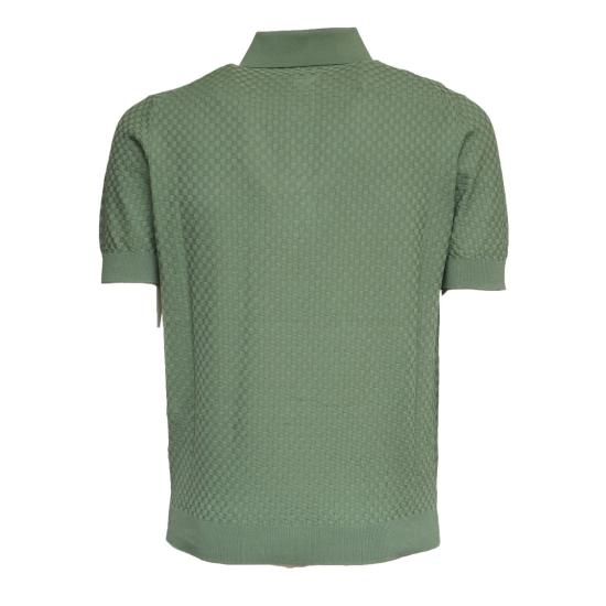 26SS 필리포 드 로렌티스 폴로 티셔츠 PL1MCCR14Q Green - FILIPPO DE LAURENTIIS