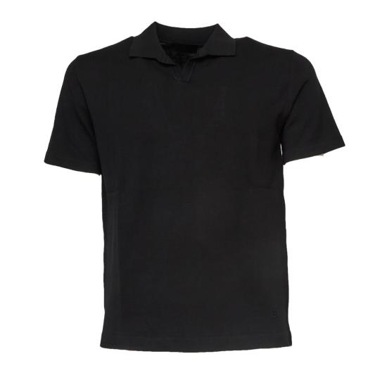26SS 돈답 폴로 티셔츠 UT122M00699UPTR Black - DONDUP