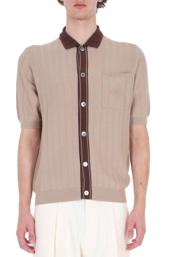26SS 발렌타인 반팔 셔츠 B2H034 14C1394539 Neutrals