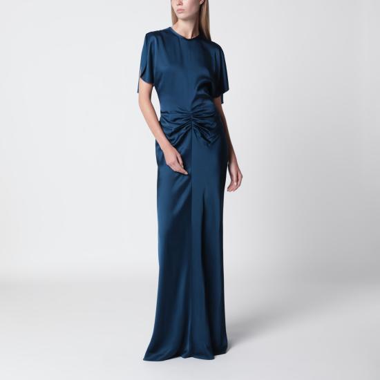 26FW 빅토리아 베컴 원피스 1226WDR007004ASI Blue