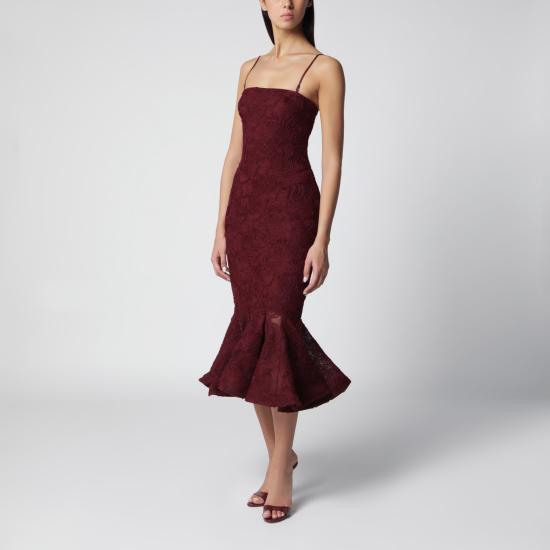 26FW 로테이트 원피스 116275741BCR1787 Burgundy