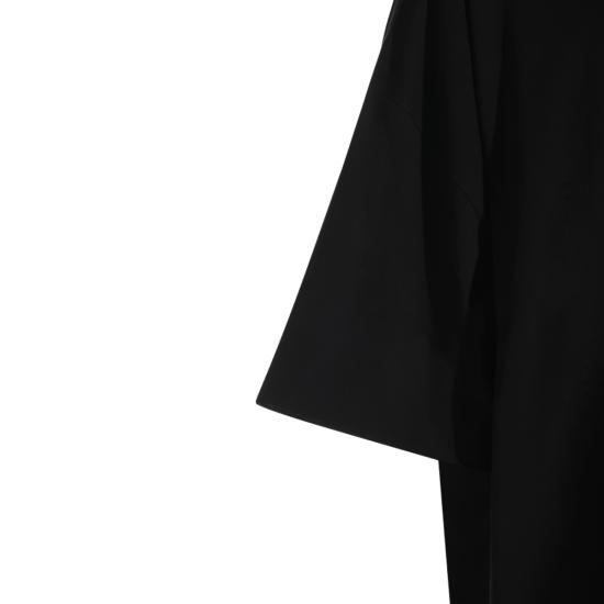 26FW 릭 오웬스 반팔 티셔츠 RU02F4283 JA09 BLACK - RICK OWENS