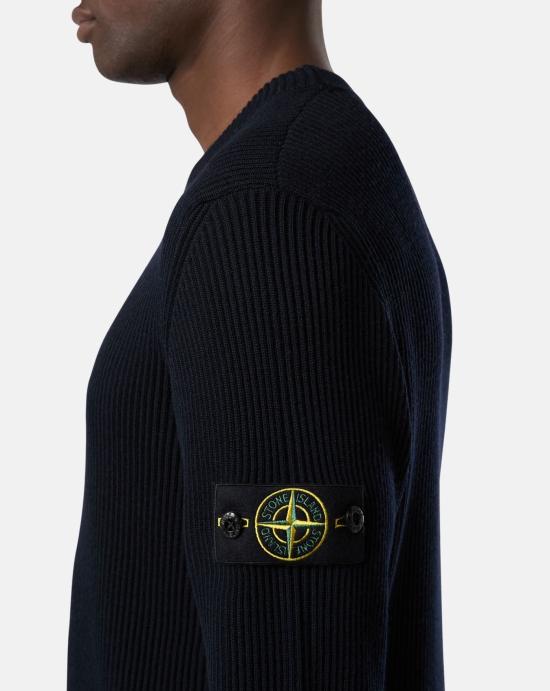 26FW 스톤 아일랜드 스웨터 L2S155100053 S00C2V0020 Navy blue - STONE ISLAND