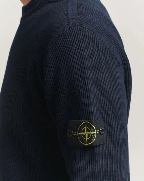 26FW 스톤 아일랜드 스웨터 L2S155100154 S00D8V0020 Navy blue - STONE ISLAND