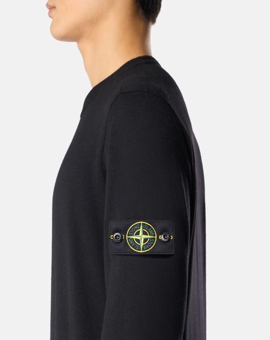 26FW 스톤 아일랜드 스웨터 L2S155100071 S00C4V0029 Black - STONE ISLAND