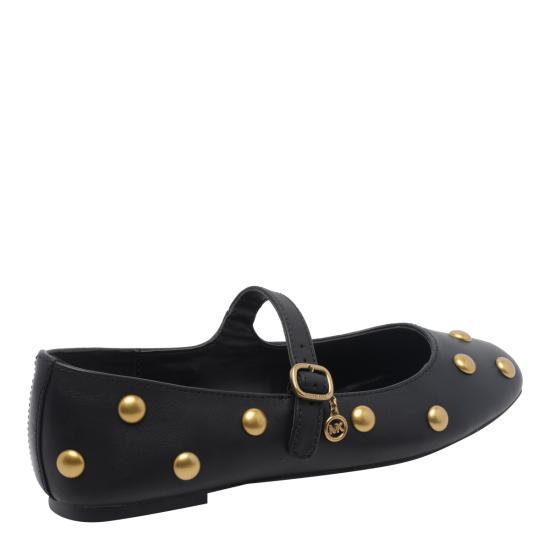26FW 마이클 코어스 플랫 슈즈 40T6NLFP2L 001 Black - MICHAEL KORS