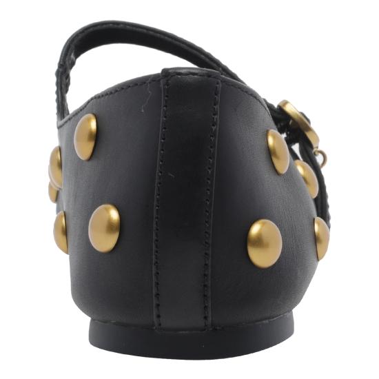 26FW 마이클 코어스 플랫 슈즈 40T6NLFP2L 001 Black - MICHAEL KORS