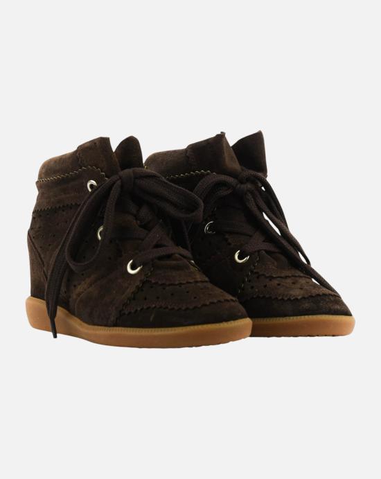  이자벨마랑 바비 웨지 스니커즈 BK0011FA A1E20S A1E20S50CL Chocolat - ISABEL MARANT