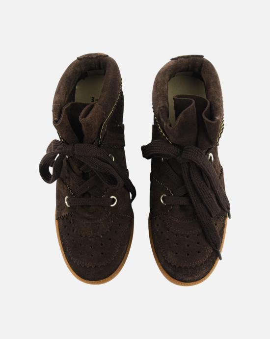  이자벨마랑 바비 웨지 스니커즈 BK0011FA A1E20S A1E20S50CL Chocolat - ISABEL MARANT