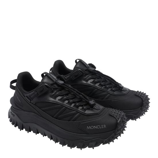 26FW 몽클레어 스니커즈 4M001 20 M7208999 Black - MONCLER