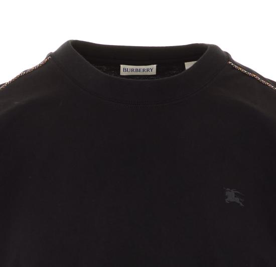 26FW 버버리 반팔 티셔츠 8127589 A1189 Black - BURBERRY