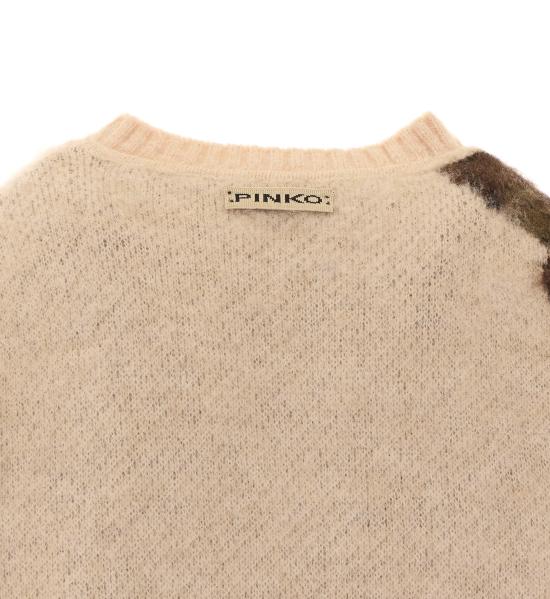 26FW 핑코 스웨터 107861 A3P2SD3 White - PINKO