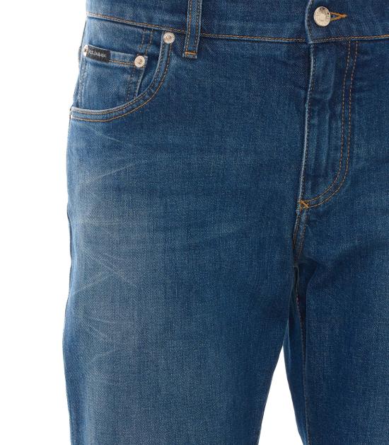 26FW 돌체앤가바나 스트레이트 팬츠 GY07CZ G8PQ3S9001 Blue - DOLCE & GABBANA