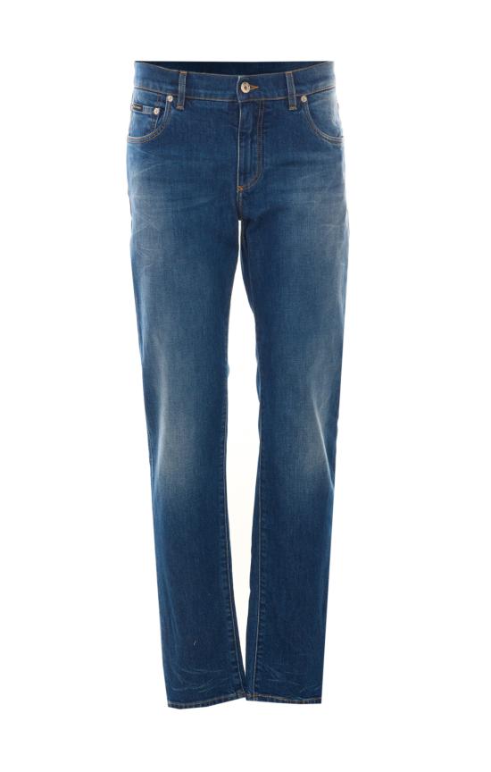 26FW 돌체앤가바나 스트레이트 팬츠 GY07CZ G8PQ3S9001 Blue