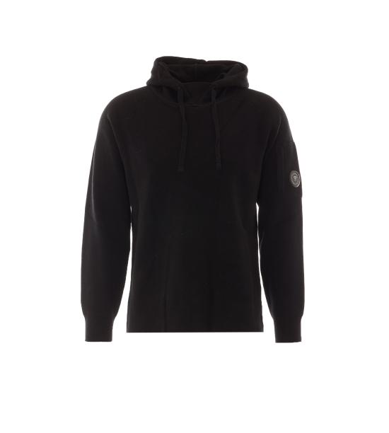 26FW 씨피 컴퍼니 후드 티셔츠 21CMKN098A 110149A999 Black