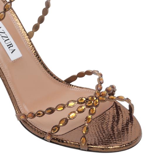 26FW 아쿠아주라 샌들 LSKMIDS0 MSKDEE Gold - AQUAZZURA