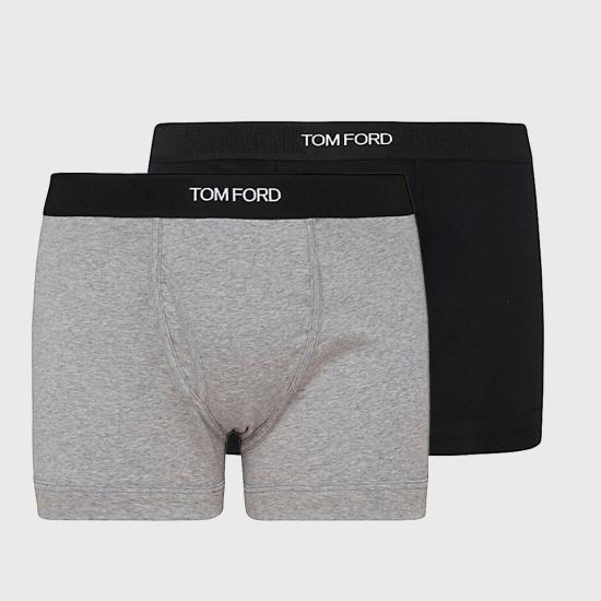 26FW 톰포드 팬티 T4XC3 1040008 BLACK GREY - TOMFORD