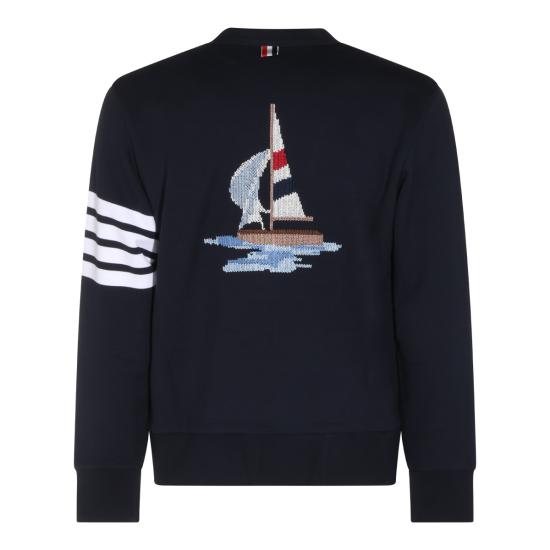 26FW 톰브라운 가디건 MJT582E 00535415 NAVY - THOM BROWNE