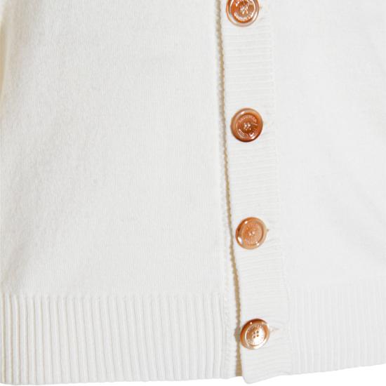 26FW 브루넬로 쿠치넬리 가디건 M22203806 CO312 WHITE - BRUNELLO CUCINELLI