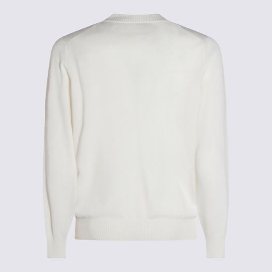 26FW 브루넬로 쿠치넬리 가디건 M22203806 CO312 WHITE - BRUNELLO CUCINELLI