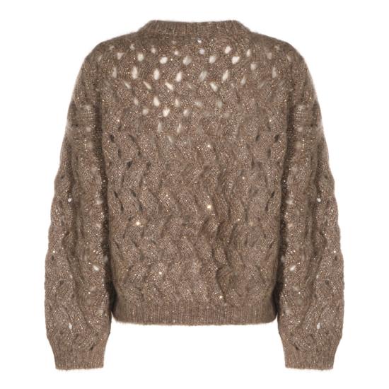 26FW 브루넬로 쿠치넬리 스웨터 MNT347520 CLE69 BEIGE - BRUNELLO CUCINELLI