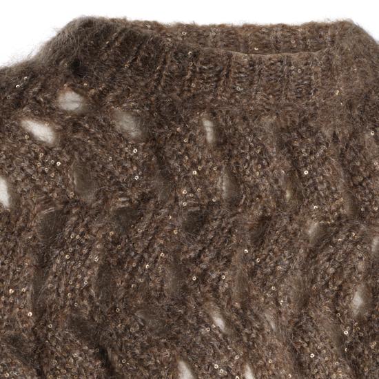26FW 브루넬로 쿠치넬리 스웨터 MNT347520 CLE69 BEIGE - BRUNELLO CUCINELLI