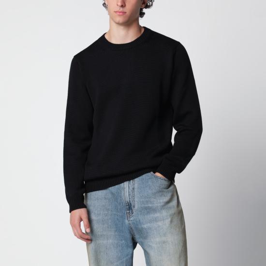 26FW 로베르토 콜리나 긴팔 티셔츠 263MYB02001WO Black