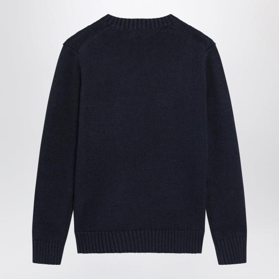 26FW 폴로 랄프로렌 베어 코튼&린넨 니트 스웨터 211927070001CO Blue - POLO RALPH LAUREN