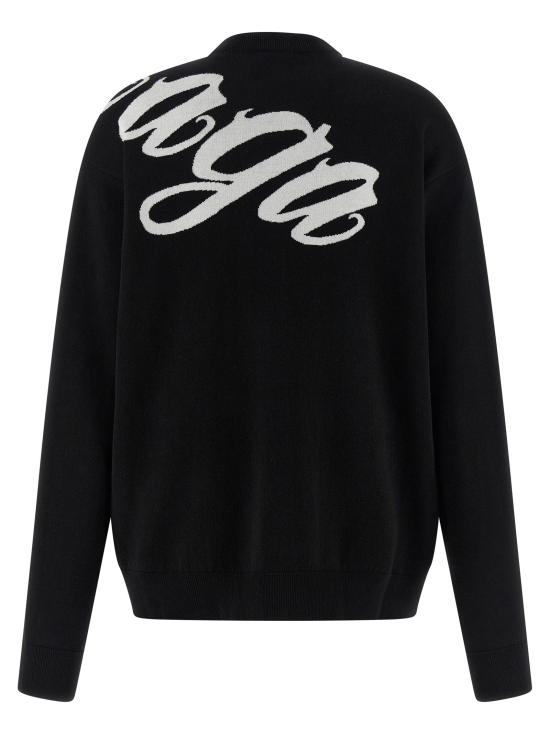 26SS 발렌시아가 니트웨어 빅비 스웨터 및 가디건 (화이트/블랙) - BALENCIAGA