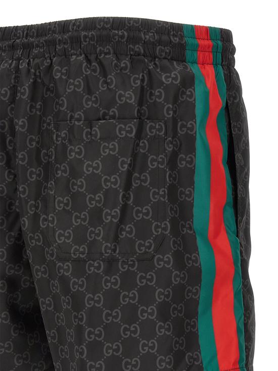 26SS 구찌 비치웨어 GG  블랙 - GUCCI
