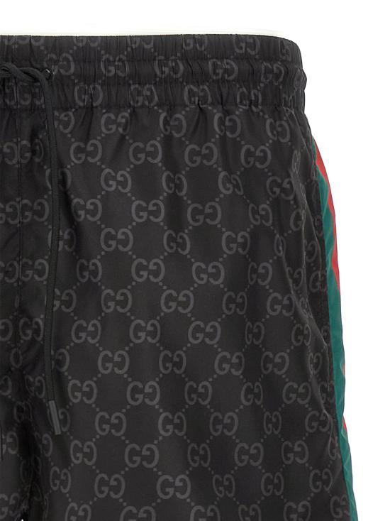 26SS 구찌 비치웨어 GG  블랙 - GUCCI