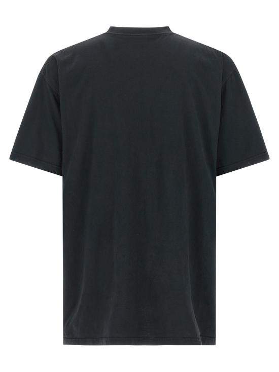 26SS 발렌시아가 반팔 티셔츠 프린트 티셔츠 블랙 - BALENCIAGA