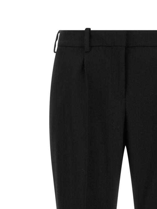 26SS 발렌시아가 스트레이트 팬츠 사토리알리 슬림 팬츠 블랙 - BALENCIAGA