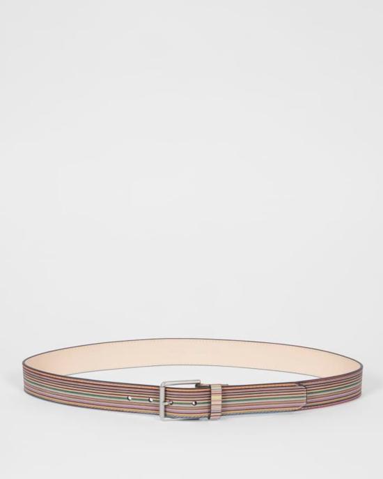 26SS 폴 스미스 벨트 M1A 8073 BWIDEC 92 MULTICOLOR - PAUL SMITH