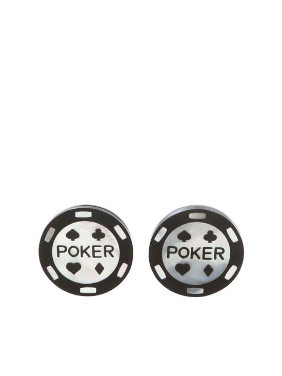 26SS 폴 스미스 커프스 링크/타이 홀더 M1A CUFF APOKER black NERO