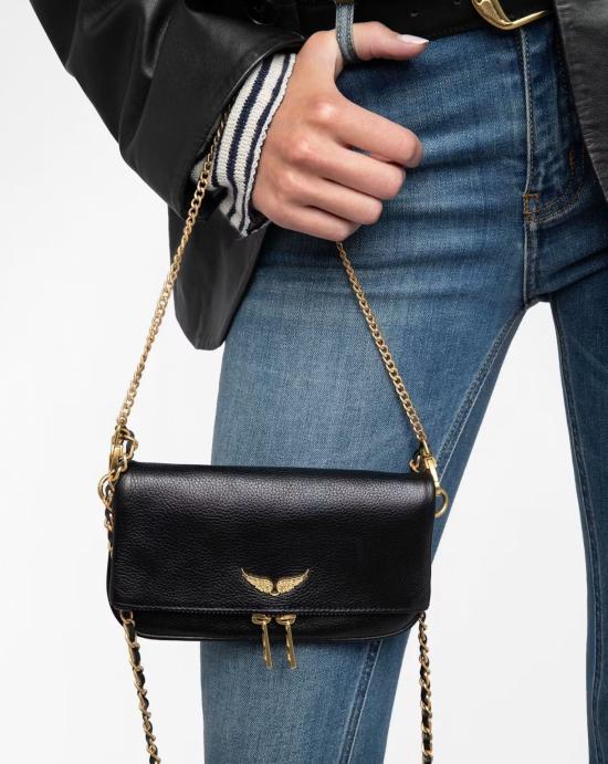 26FW 자딕앤볼테르 숄더백 LWBA03975 005 Black gold - ZADIG & VOLTAIRE